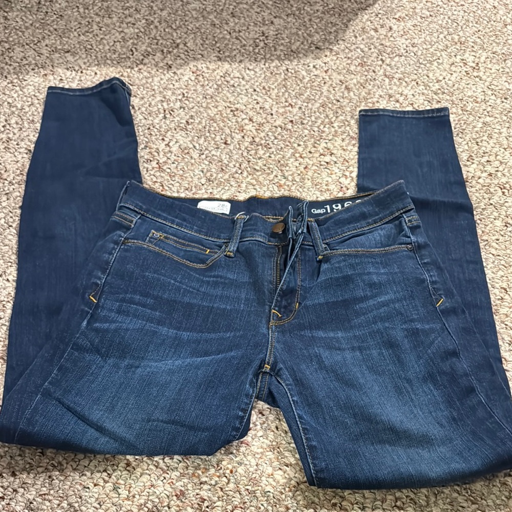 GAP Blue Skinny Jeans Classic Denim